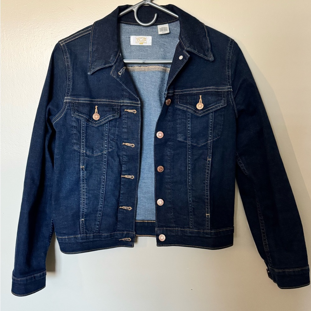 Levi Strauss Signature Gold Women's Original Trucker Jacket Size Small